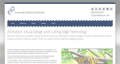 Desktop Screenshot of durlandproductions.com